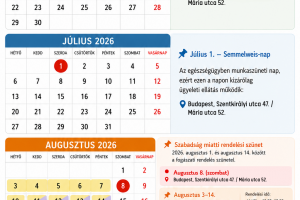 fogászat nyári rendelés 2026
